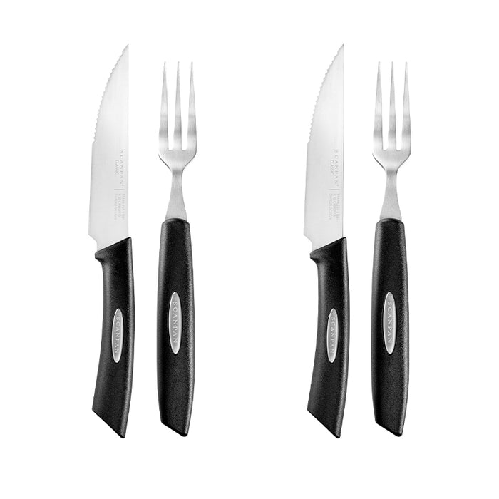Scanpan  - Classic Texas Steak Bestik - 4 dele