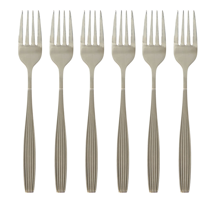 Frederiksholm Kagegafler - 6 Dele - Stål