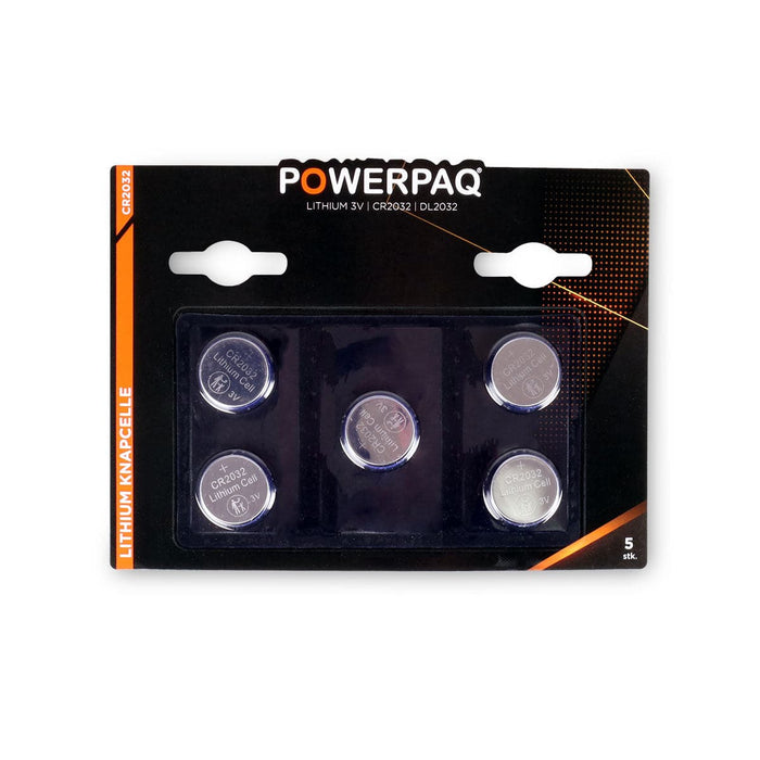 PowerPaq - Lithium Batterier 5Pak - CR2032