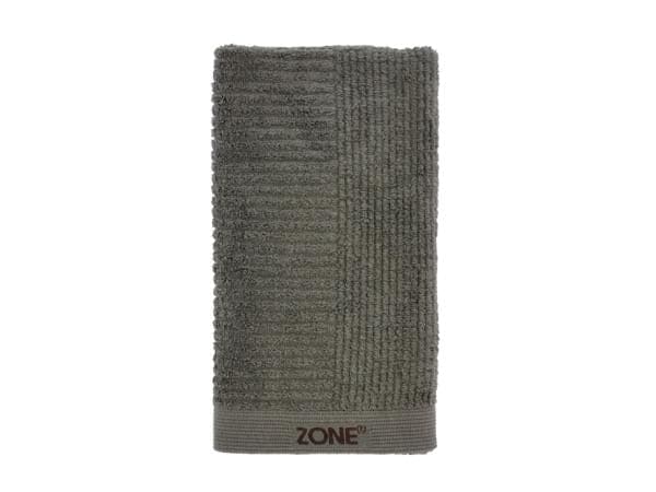 Håndklæde Olive Green 50x100 cm Zone