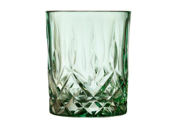 Lyngby Glas - Whiskyglas Sorrento 4 stk. 32 cl. - Grøn