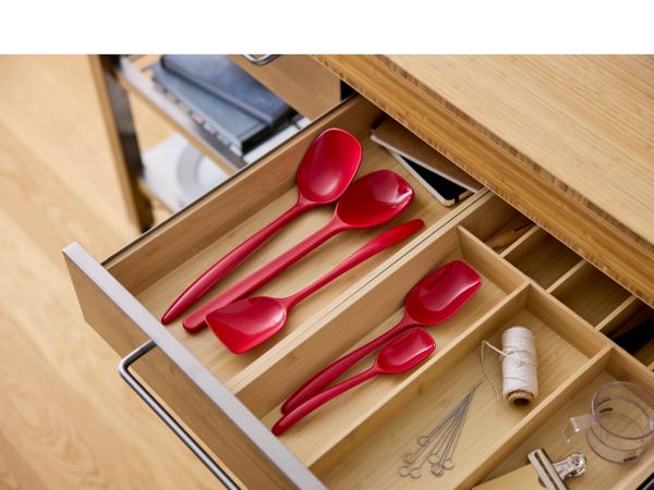 Rosti - Grydeske 25x5,3x2,9 Cm. - Rød