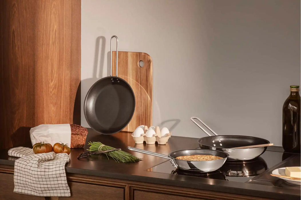 Eva Trio - Stegepande 28 Cm. - Rustfrit Stål