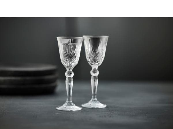 Lyngby Glas - Snapseglas 4 Stk. 5 Cl. - Melodia