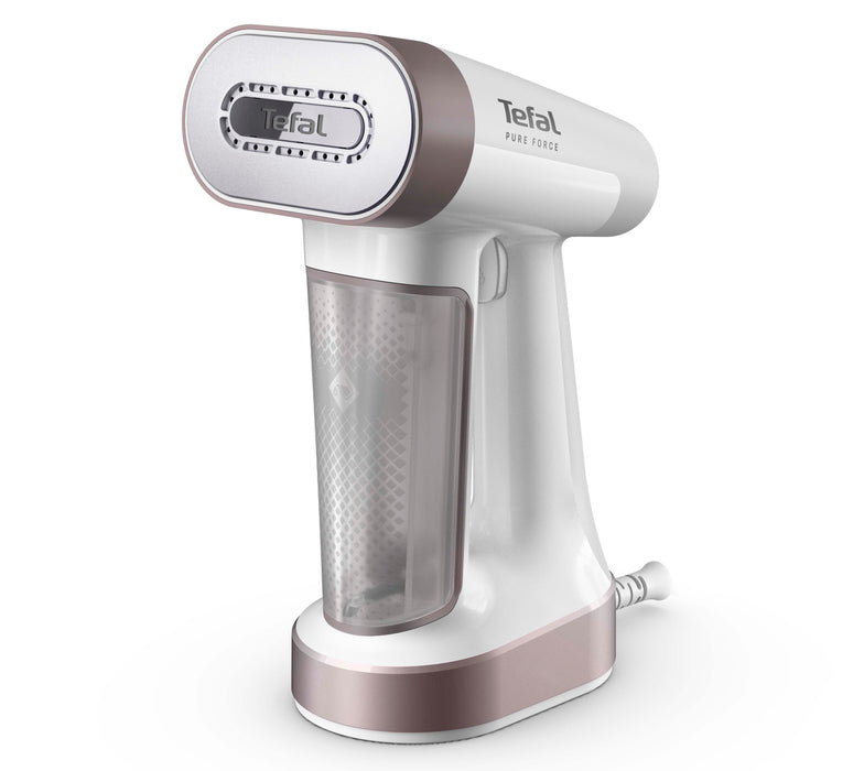 Tefal - Pure Force 2-i-1 -Tøjdamper  - White & Pink