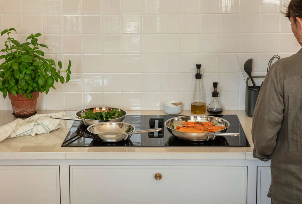 Eva Trio - Stainless Steel Stegpande - 24 Cm.