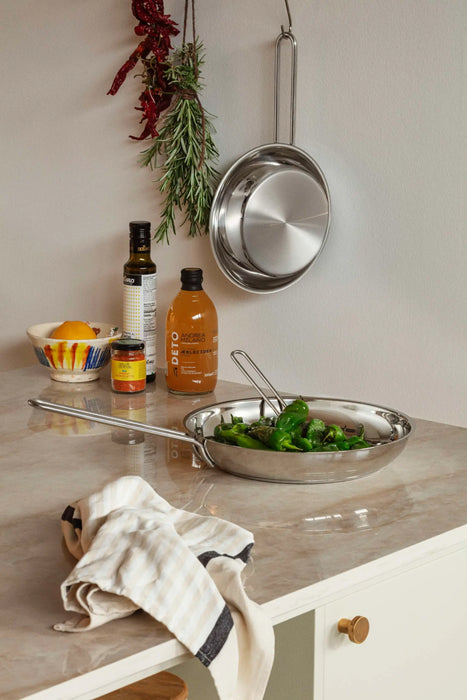 Eva Trio - Stainless Steel Stegpande - 24 Cm.