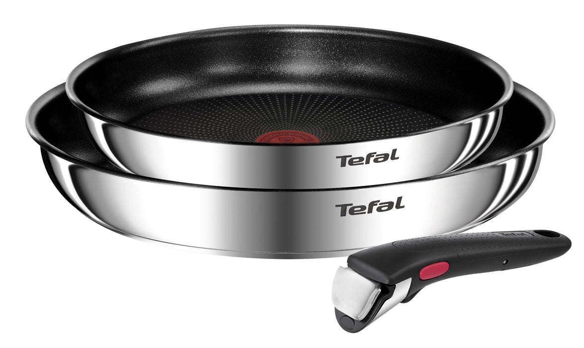 Tefal - Ingenio Emotion Pandesæt 3 Dele - 24+28 Cm + Håndtag