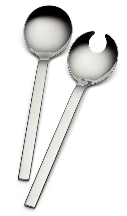 Studio Round - Storm Salatbestik 25 Cm. - Rustfrit Stål