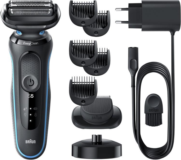 Braun -  Shaver 50-M4500cs - Sort/Blå