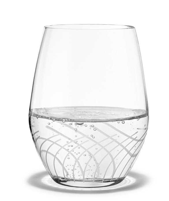 Holmegaard - Cabernet Lines Vandglas 25 Cl. -  2 stk.