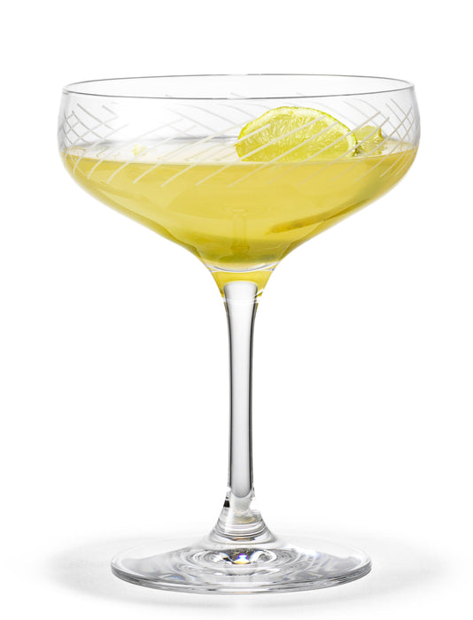 Holmegaard - Cabernet Lines Cocktailglas 29 cl klar - 2 stk.
