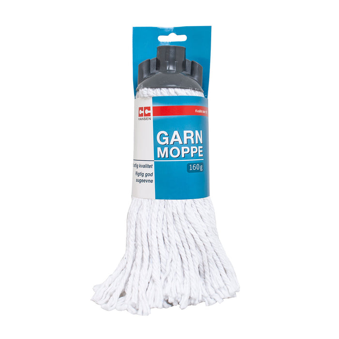 CC Hansen - Garnmoppehoved - Hvid