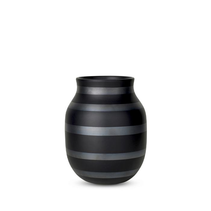 Kähler - Omaggio Vase Sort -  H20 Cm.