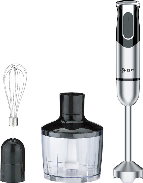 Conzept - Stavblendersæt M. Piskeris/Minihakker -  600 W - 29300