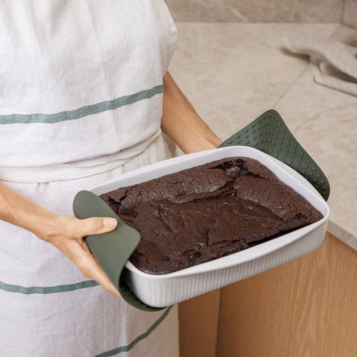 Eva Solo - Grydelapper 18x18 Cm. M/Krog - Green Tools