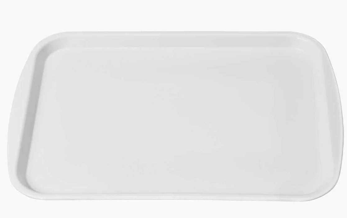 Plast Team - Serveringsbakke - Hvid