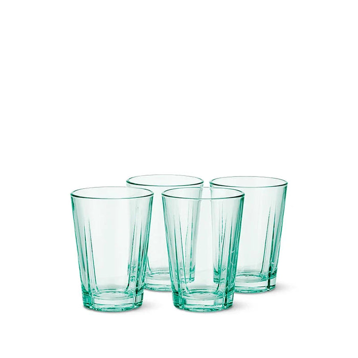 Rosendahl - Grand Cru Recycled Vandglas 22 cl Klar/Grøn - 4 stk.