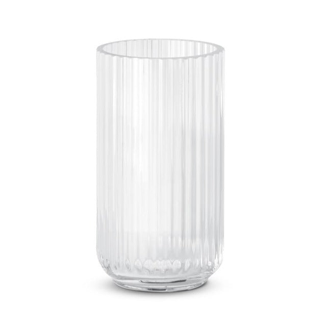 Lyngby vase - Opal/Glas -  20 cm.