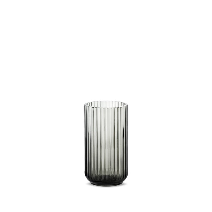 Lyngby - Vase 15 cm. - Smoke