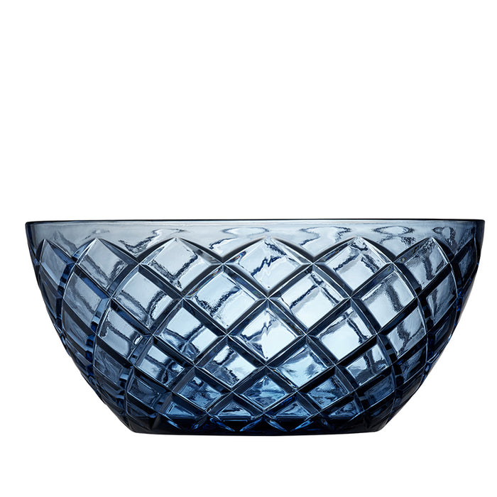 Lyngby Glas - Sorrento Salatskål Ø24 Cm. - Blå
