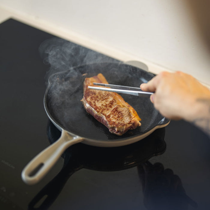 Sobczyk - Emaljeret Støbjernsstegepande - 26 cm.