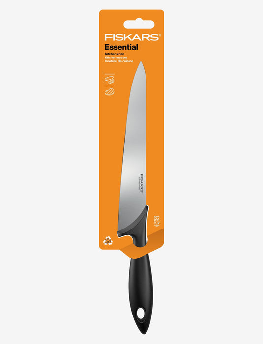 Fiskars - Essential Køkkenkniv - 21 Cm.