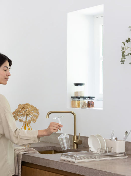 Brabantia - Lille Opvaskestativ - Soft Beige