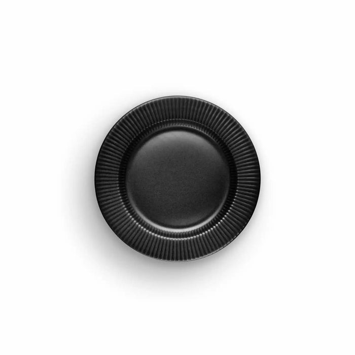 Eva Solo - Sort Middagstallerken 25 Cm. 4 Stk. - Legio Nova