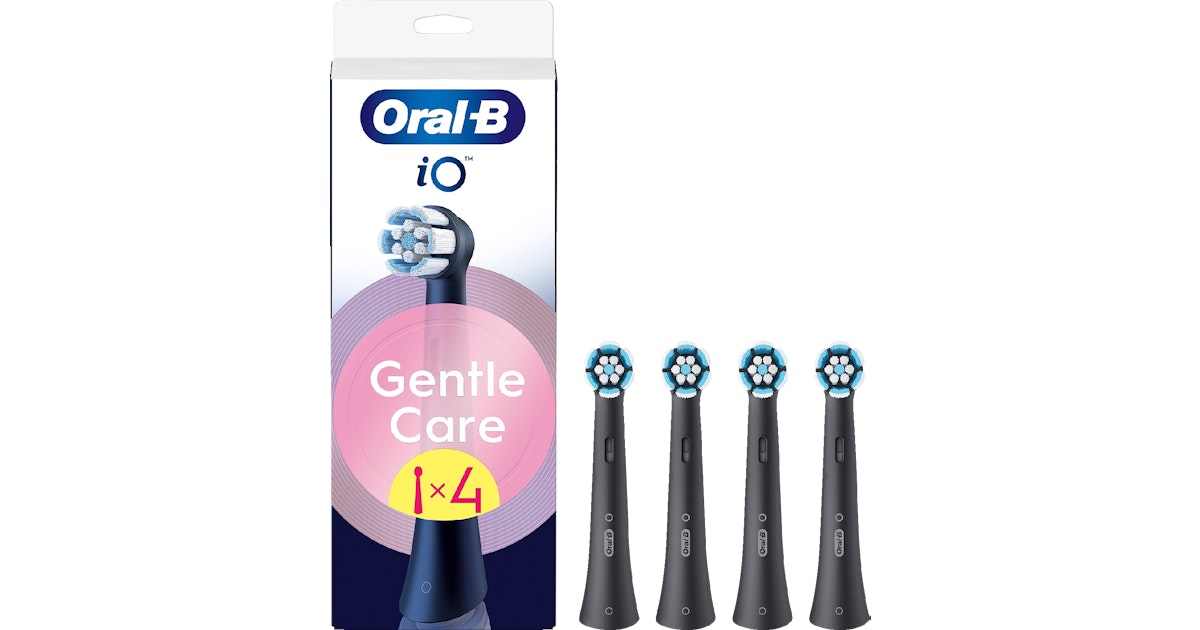 Oral-B - iO Refill Gentle Care Black - 4 Stk.