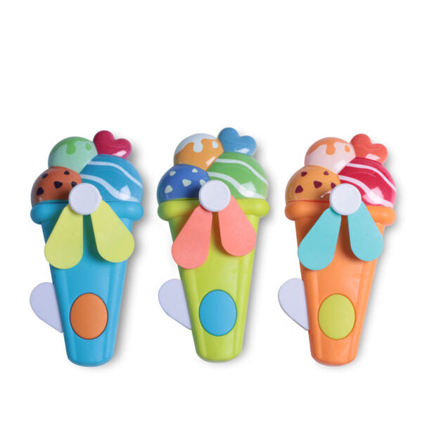 Kronemarked - Isinde Børneventilator - Ass. Farver