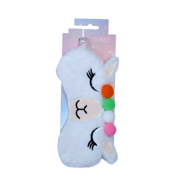 Kronemarked  - Sovemaske - Alpaka/Dovendyr