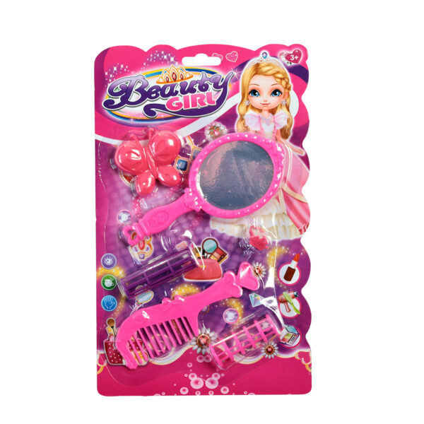 Kronemarked - Plast Legesæt T/Hår - 2 Ass. Sæt