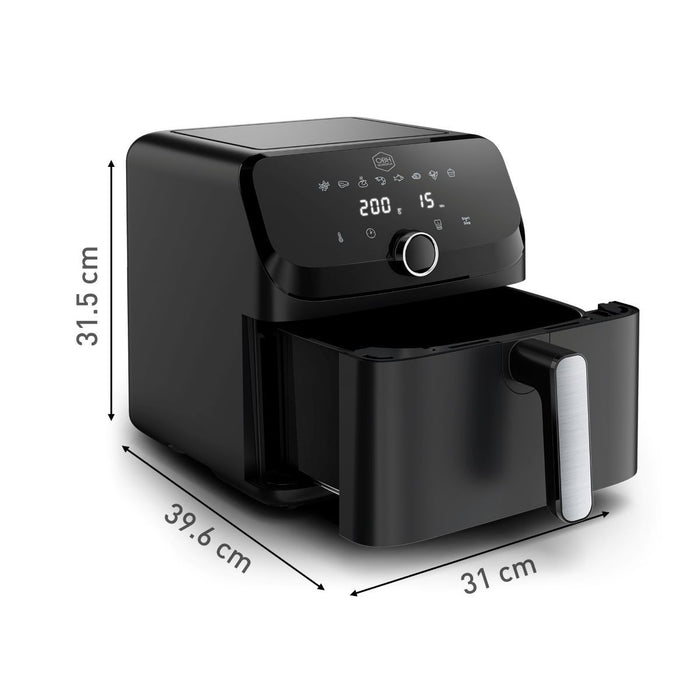 OBH - Easy Fry Mega Air Fryer 7,5 L - Sort