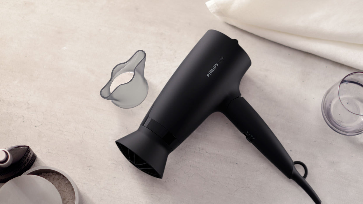 Philips - Hårtørrer Sort - BHD308/10