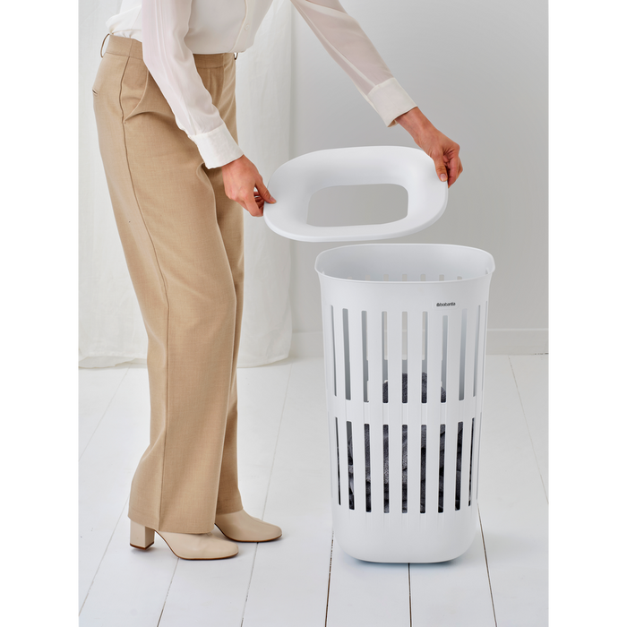Brabantia - Collect-It Vasketøjs Kurv 55 L - Hvid