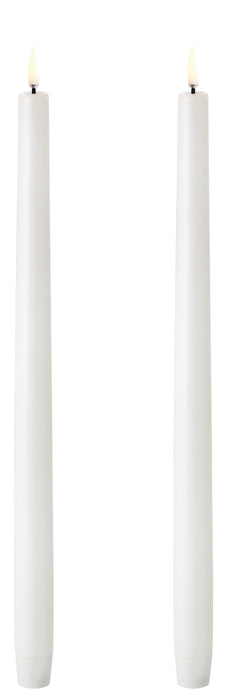 Uyuni - Stagelys 2 Stk. 35 Cm. - Nordic White