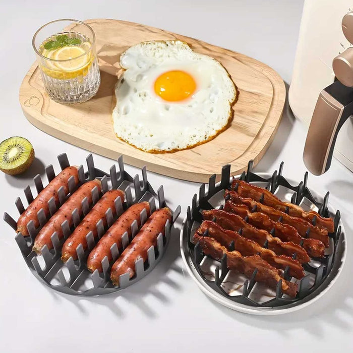 Airfryer - Bacon Og Pølseholder Til Airfryer - Silikone