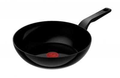 Tefal - Wokpande 28 Cm. - Renew Black