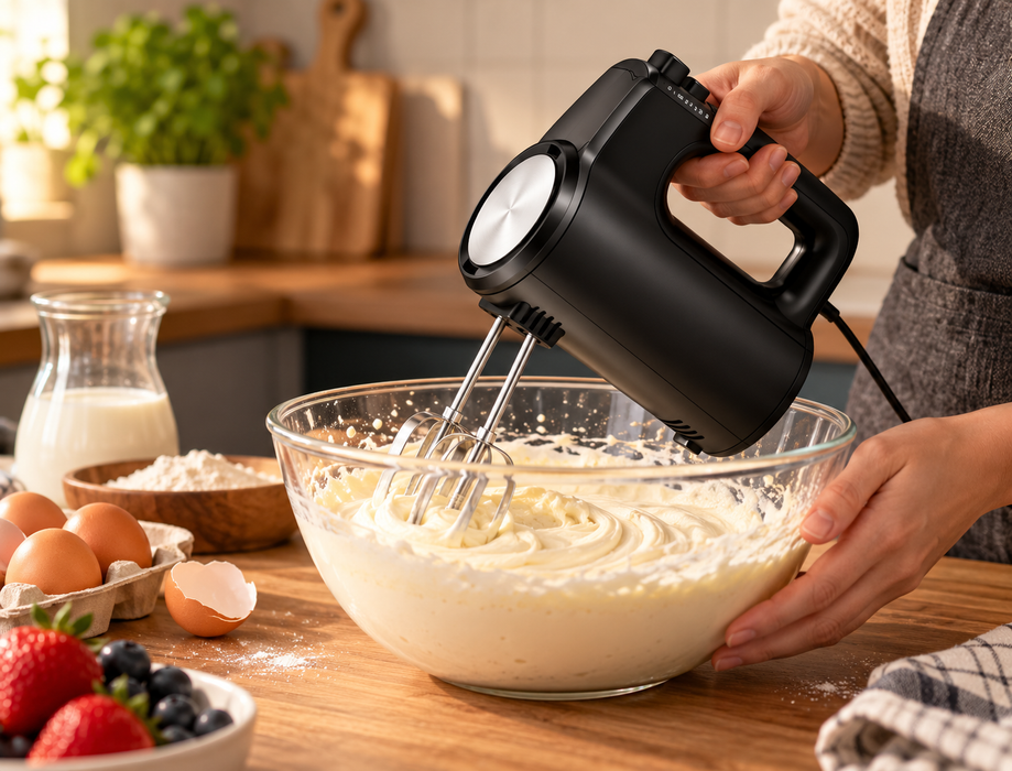 Conzept - håndmixer 500 Watt - sort