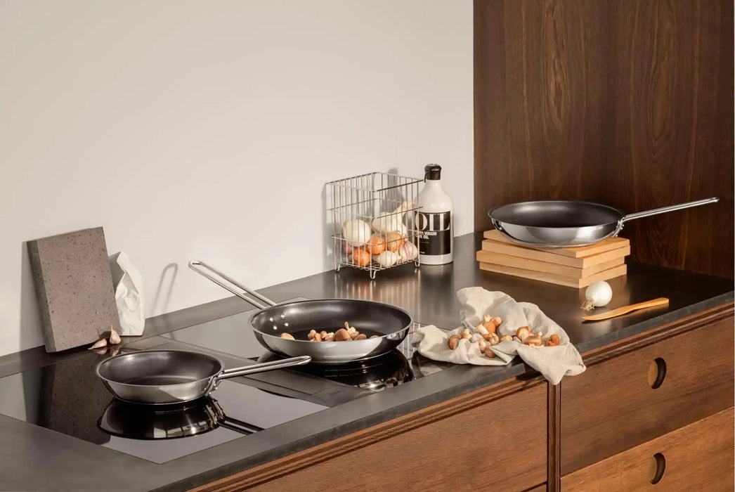 Eva Trio - Stegepande 20 Cm. - Rustfrit Stål