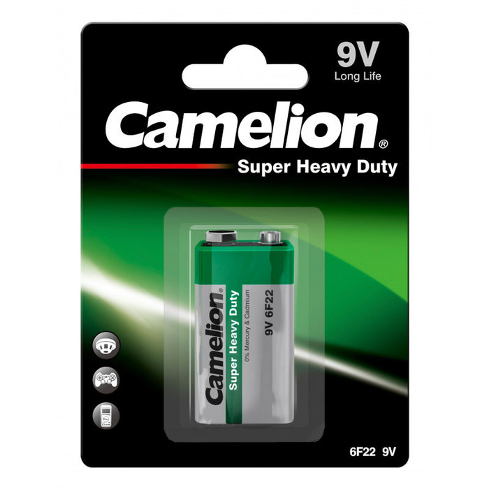 Camelion 9V batteri -  Super Heavy Duty