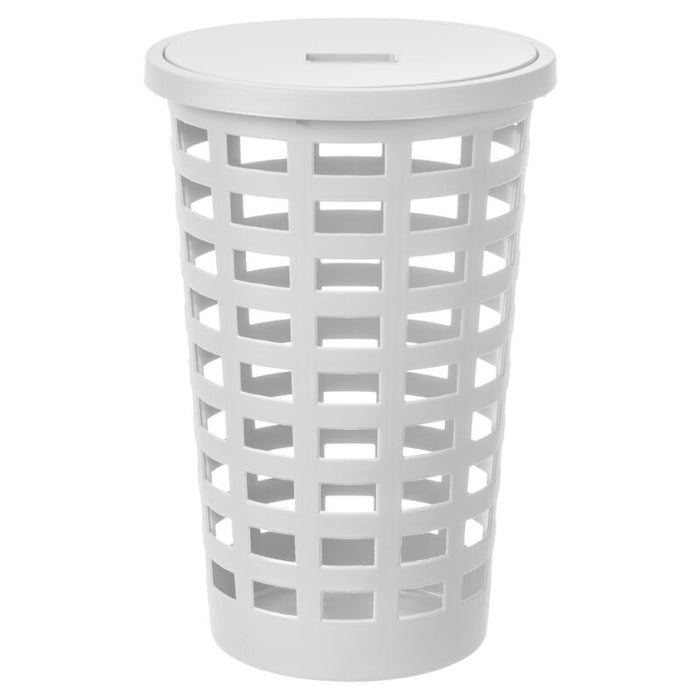 NHG - Boston Rund Vasketøjskurv - Hvid