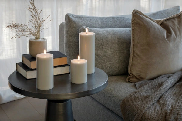 Uyuni - Bloklys 7,8x10 Cm. - Oyster Grey