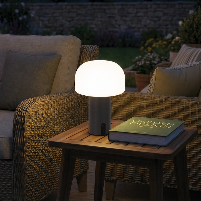 Veli Line - Shape Opadelig Lampe - Grå