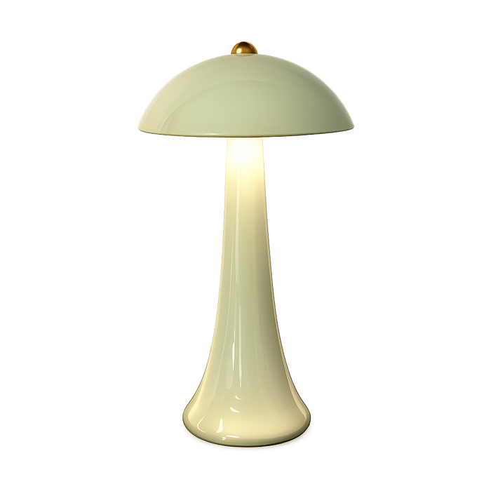 Veli Line - Smooth Opladelig lampe - Oliven