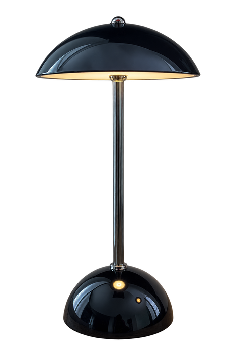Veliline - Suave Genopladelig Bordlampe - Sort