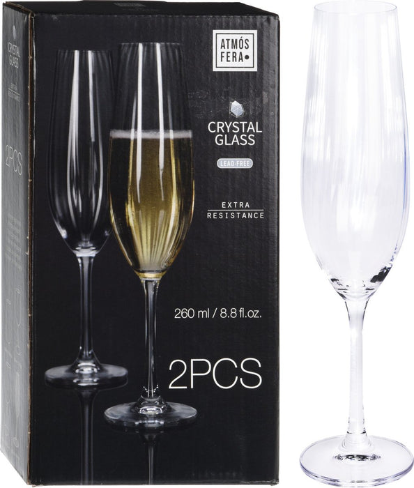 Atmos Fera - Champagneglas - 2 Stk.