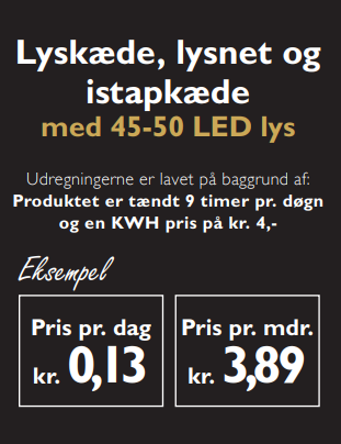 Pro Connect Deluxe - Lyskæde Ekstra - 50 LED
