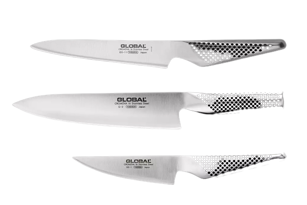 Global - Knivsæt 3 Dele - G-2111
